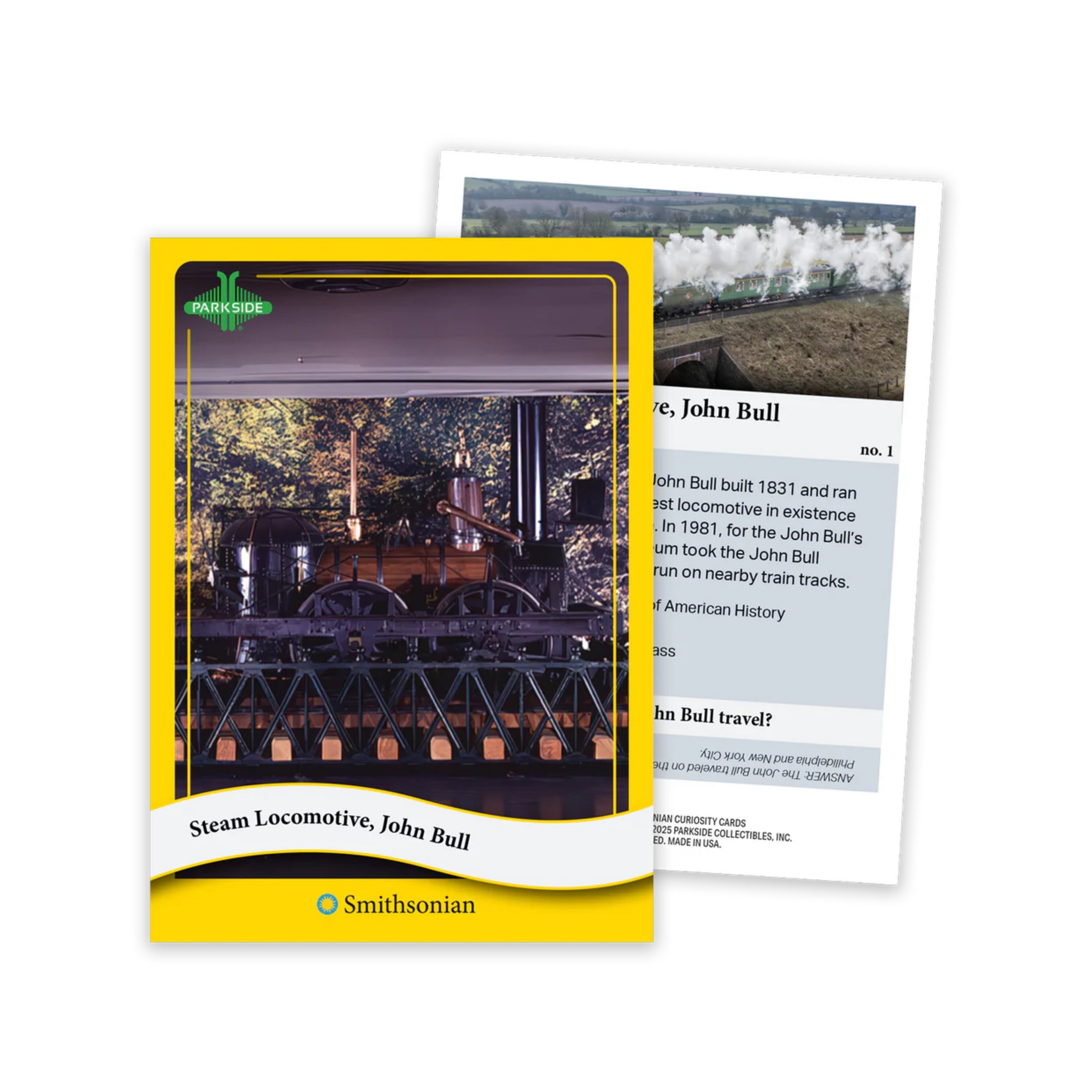 Smithsonian Curations Parkside Smithsonian Curiosity Cards 50Ct. Box Set - 1st Edition