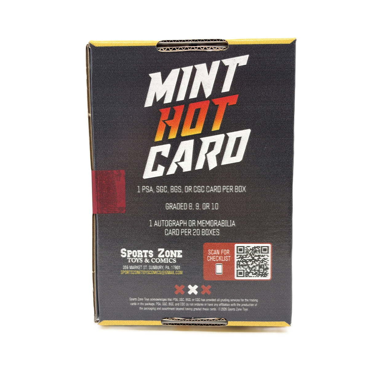 Mint Hot Sports Card 1Ct. Graded Card Surprise Box