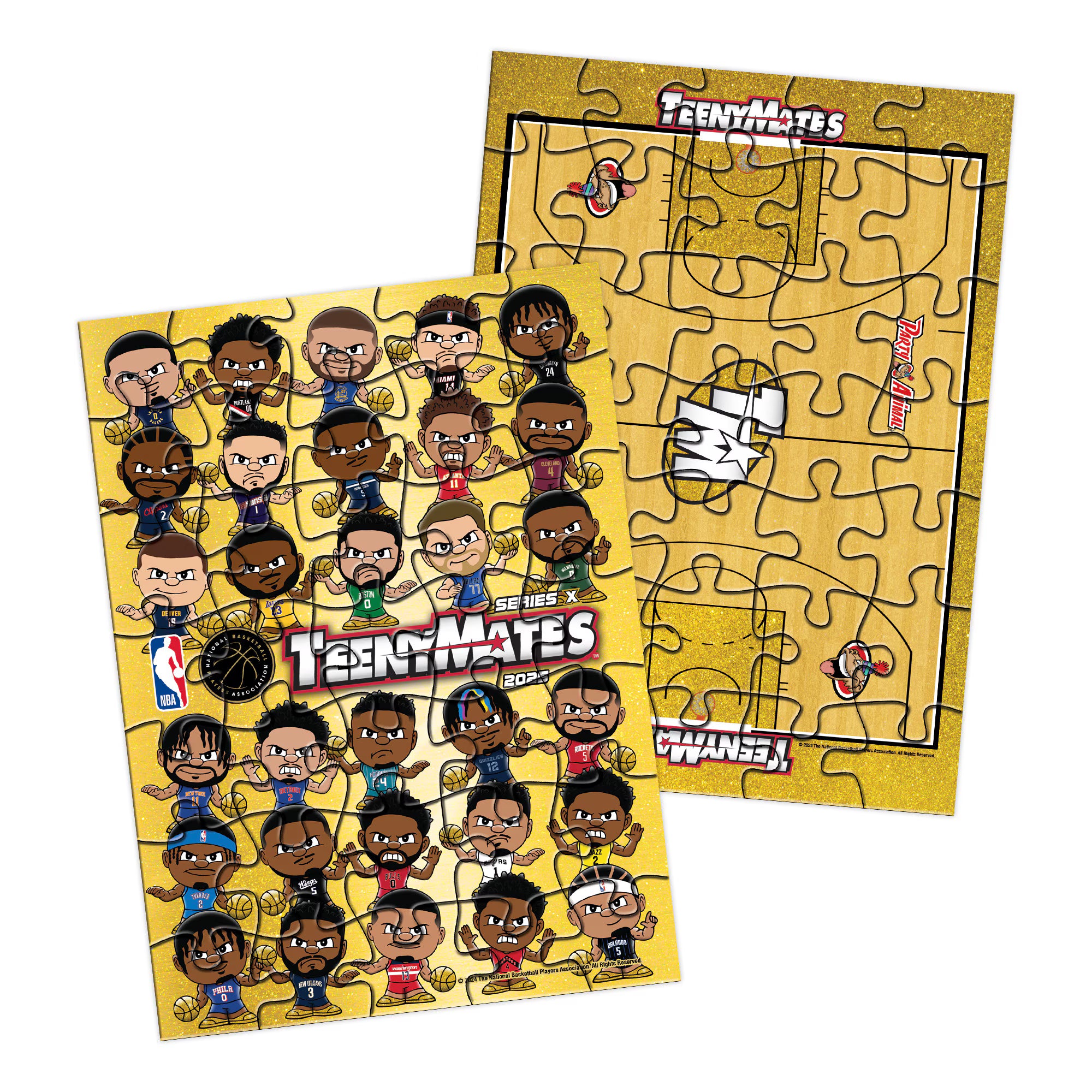 2025 NBA TeenyMates Gravity Feed Display Box - 32ct.