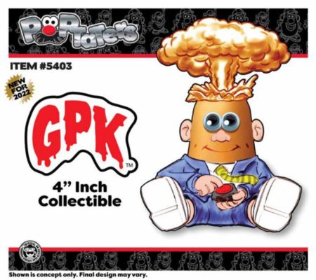 Poptater "Adam Bomb" Garbage Pail Kids 4" Potato Head Figurine