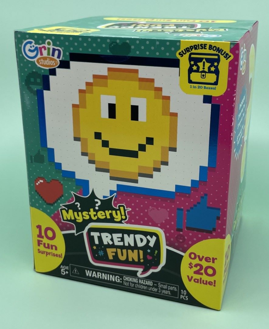 Grin Studios Trendy Fun Mystery Toy Box