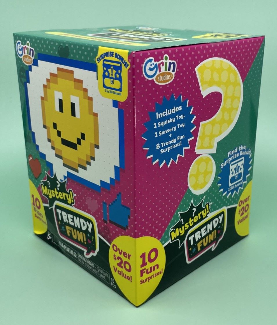 Grin Studios Trendy Fun Mystery Toy Box