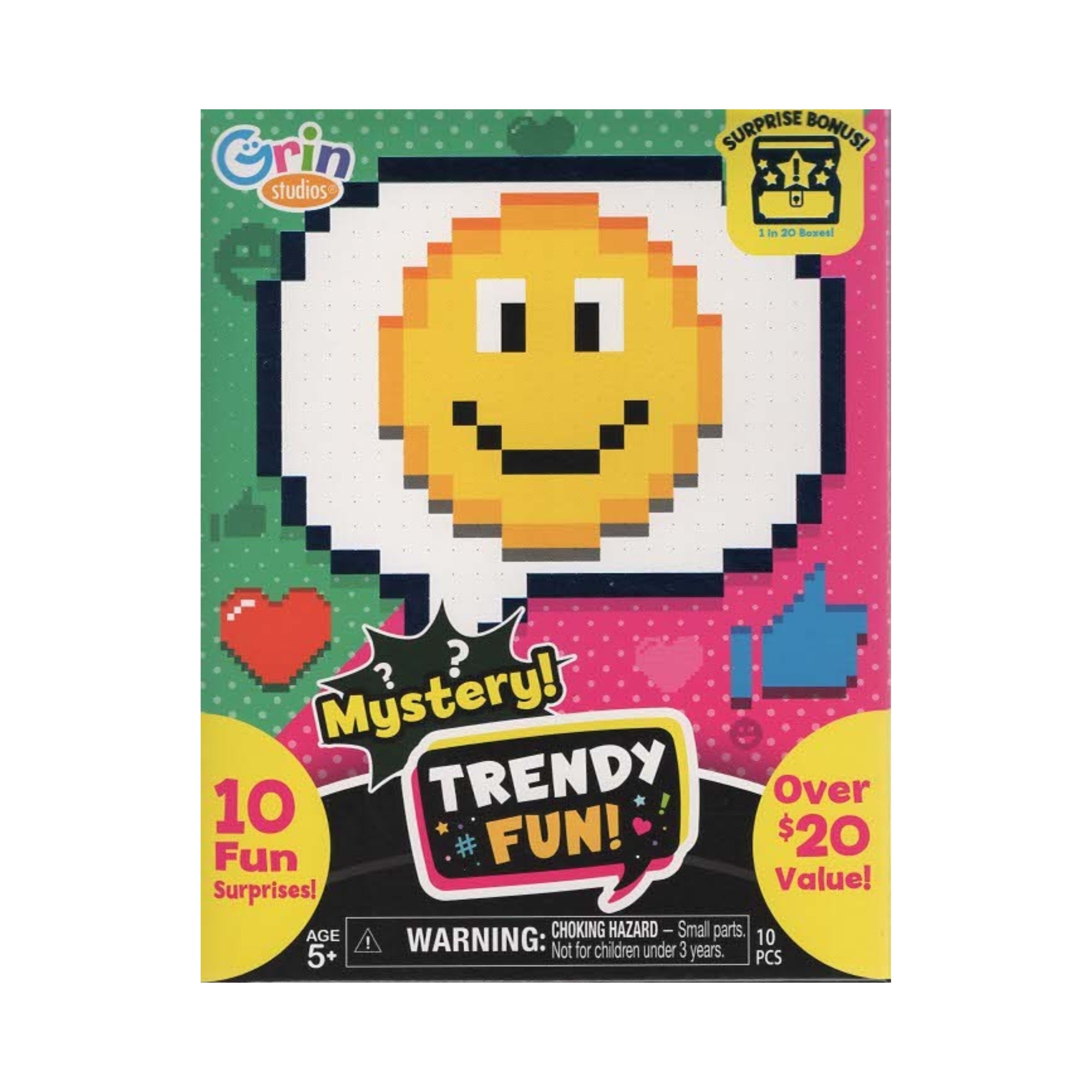 Grin Studios Trendy Fun Mystery Toy Box