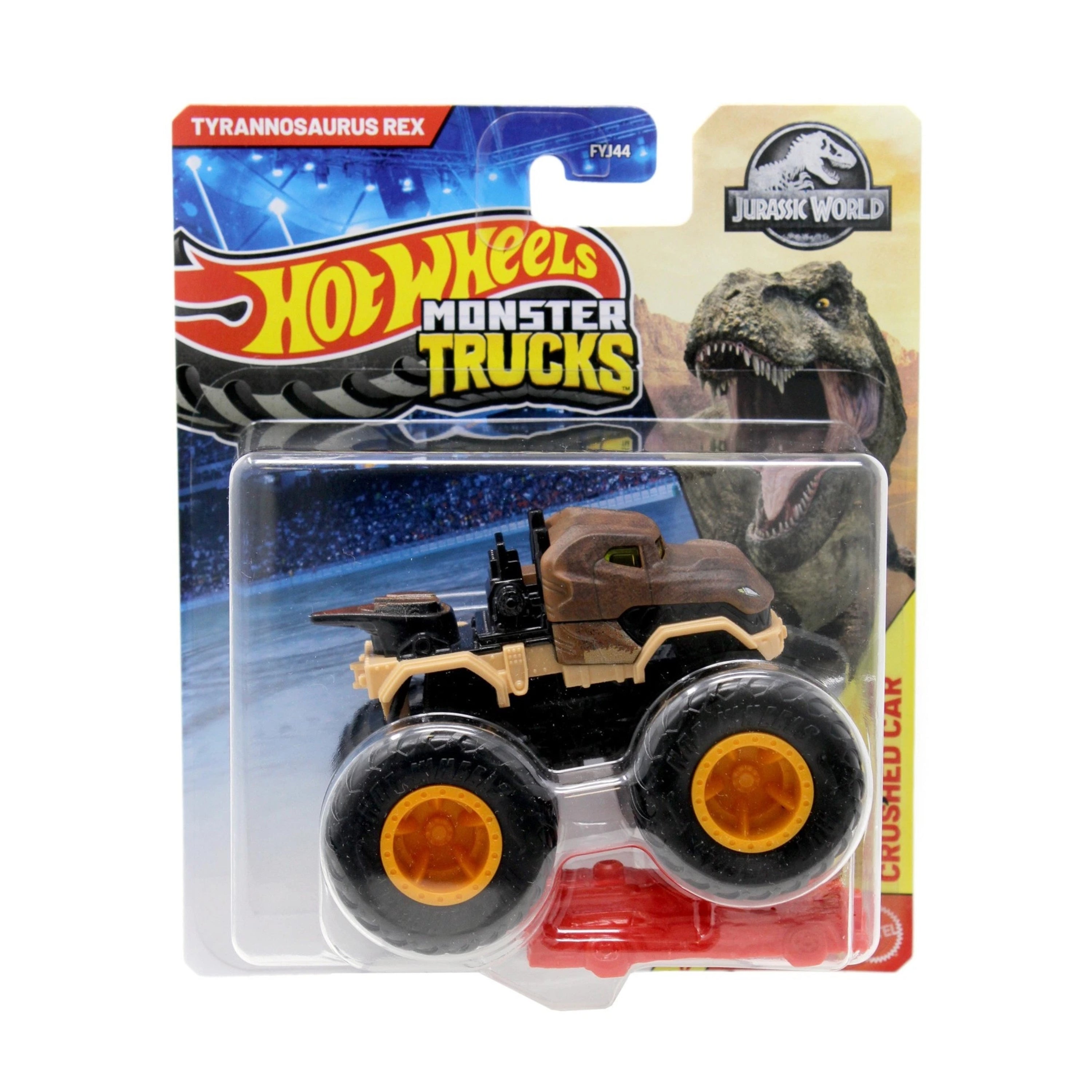 Hot Wheels Monster Truck & Crushed Car Set