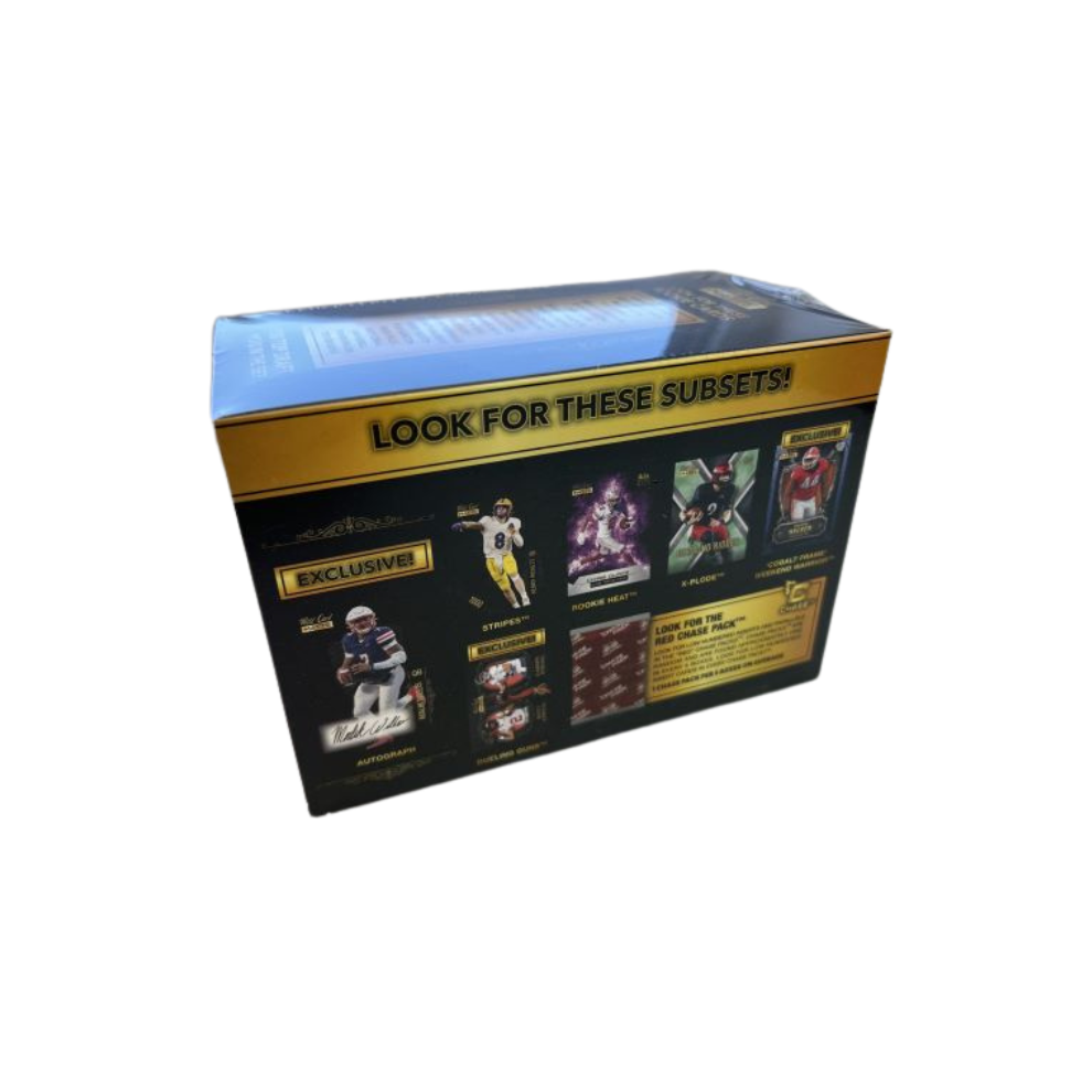 2022 Wild Card Black Matte Premium Draft Pick Football 40ct. Blaster Box
