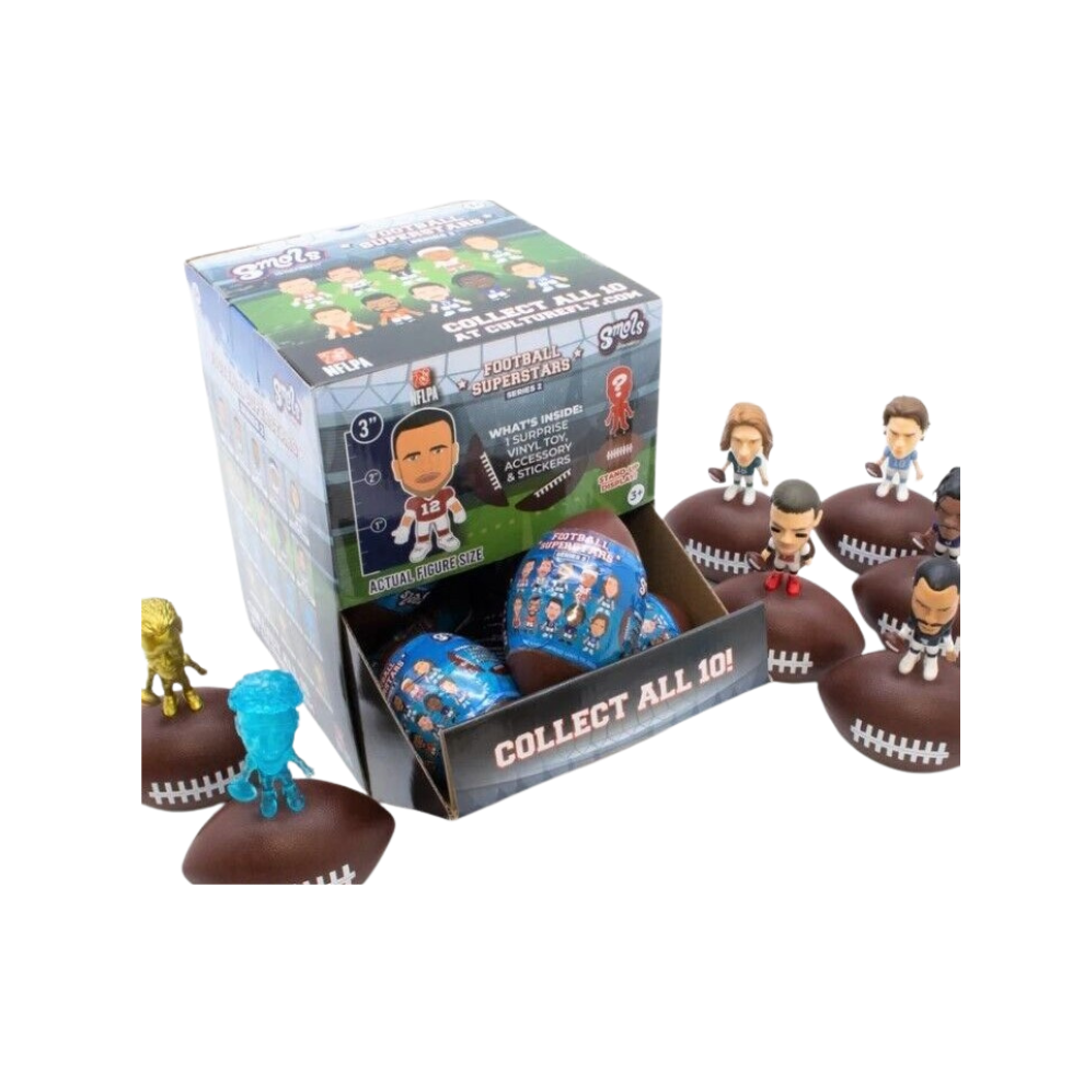 2022 Culturefly NFL SMOLS Superstars Series 2 Blind Box Collectible Figure