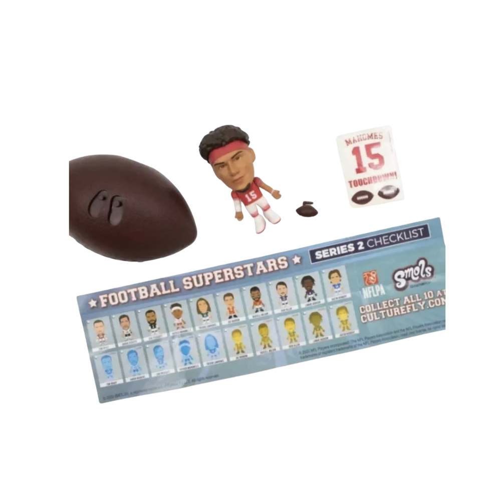 2022 Culturefly NFL SMOLS Superstars Series 2 Blind Box Collectible Figure