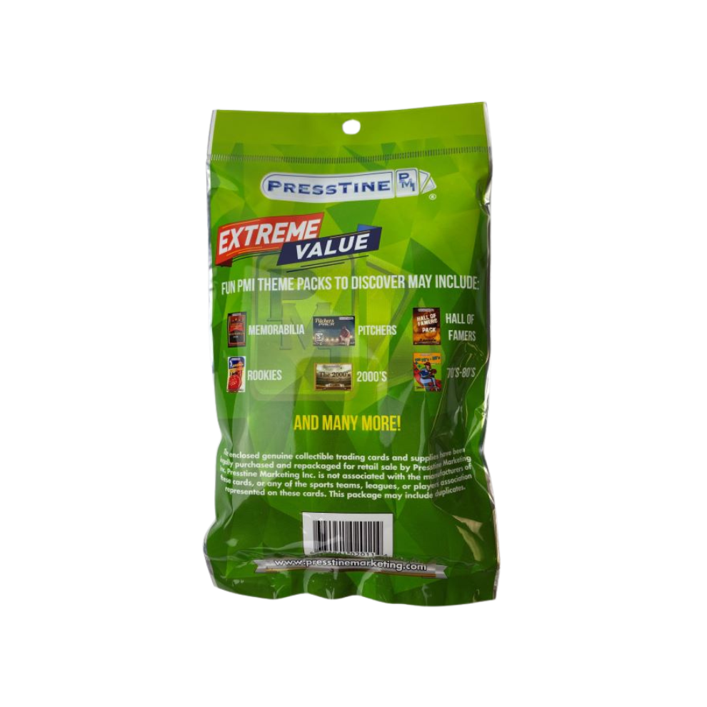 Baseball Trading Cards SURPRISE BAGS. 12 BAG CASE