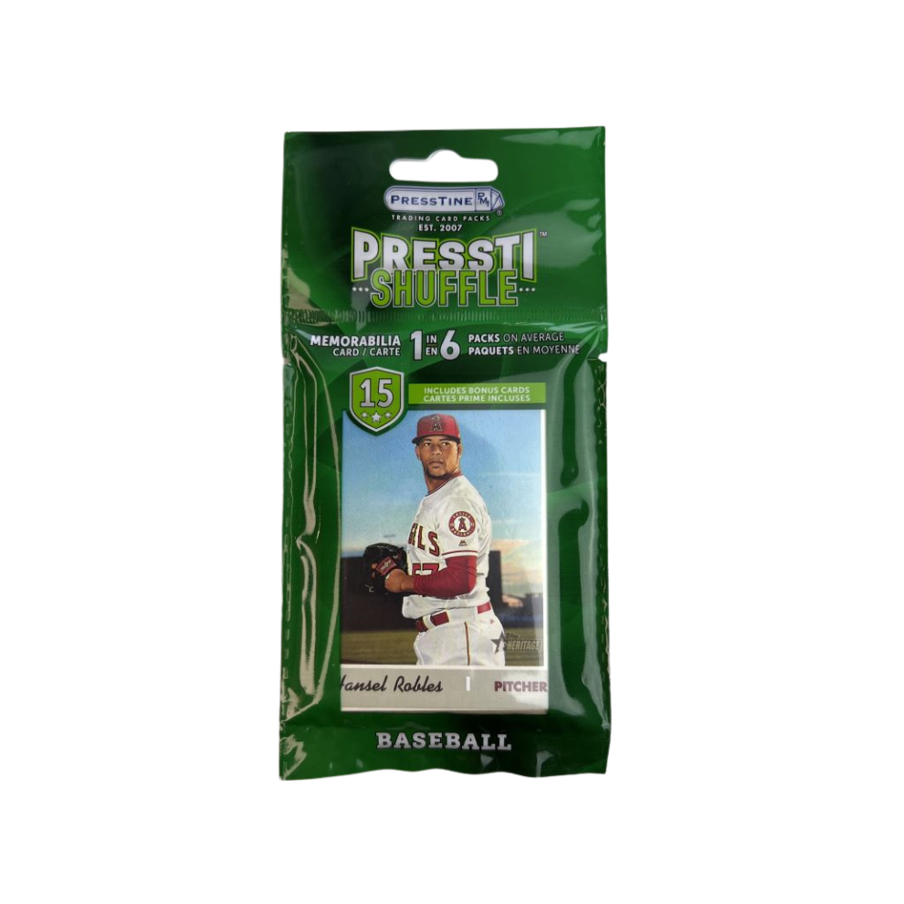 Baseball Pressti Shuffle 15Ct. Pack