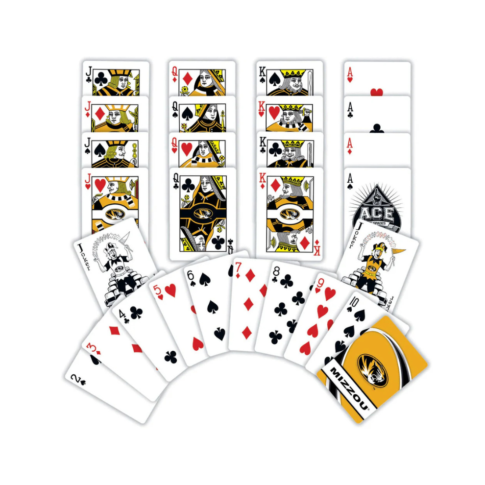 Missouri Tigers Playing Cards