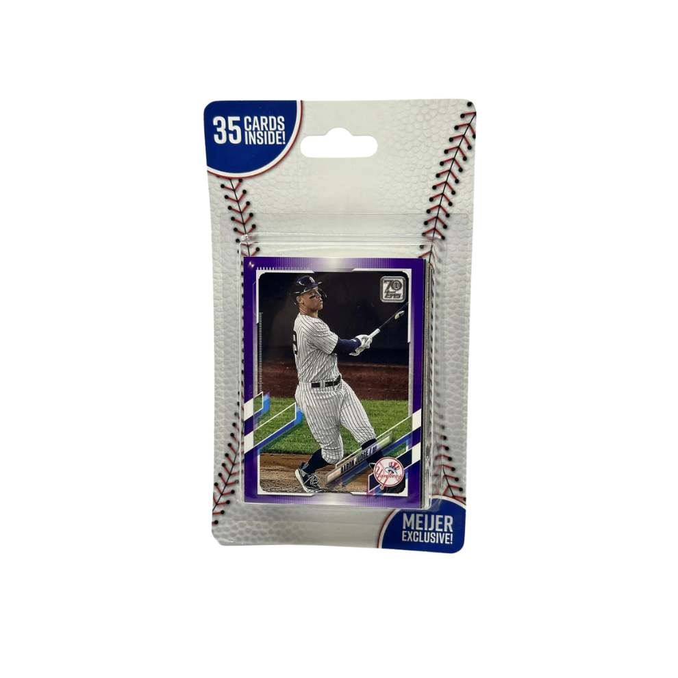 2019 MJH Blister Pack 35ct MLB Baseball Cards