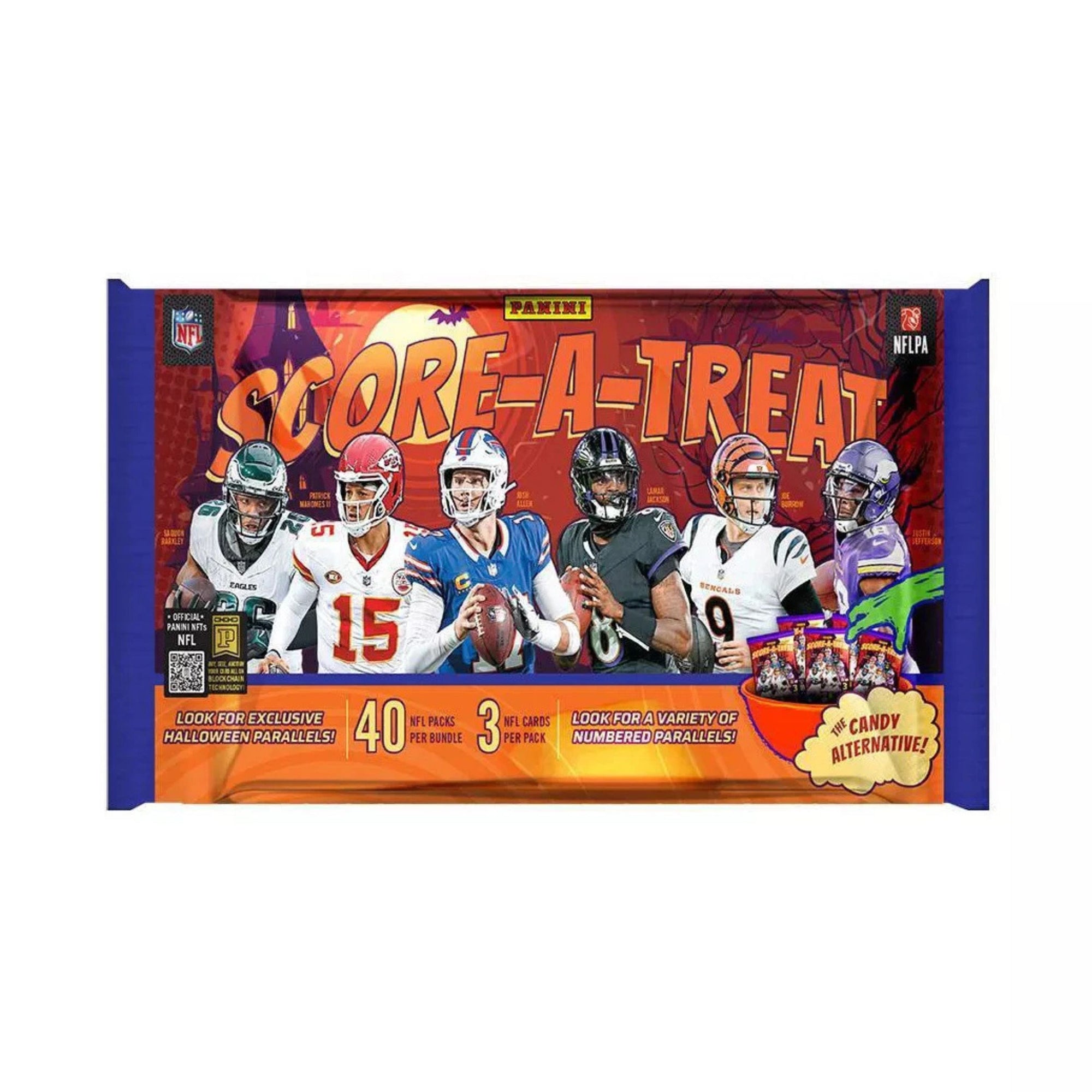 2025 Panini Score NFL Football 40pk Halloween Treat Pack Bundle