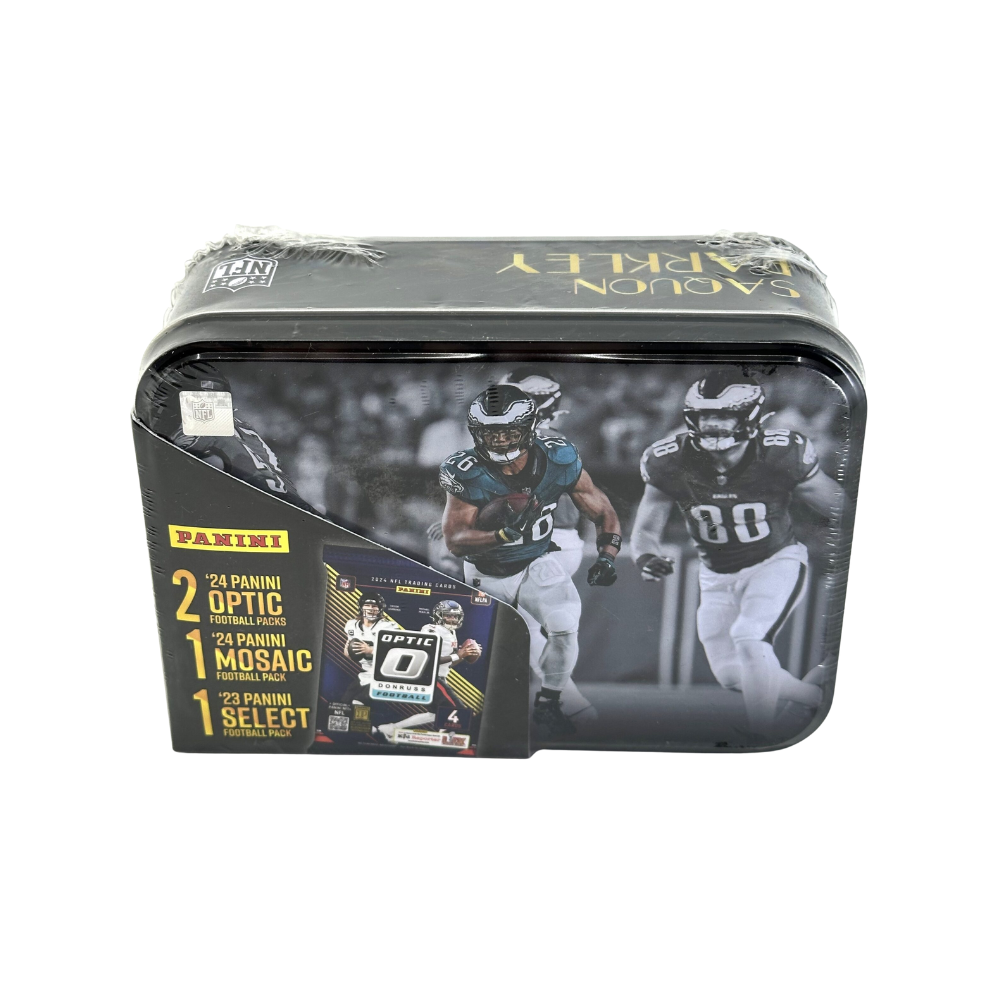 2025 NFL Saquon Barkley Panini Championship Collection MJH Tin