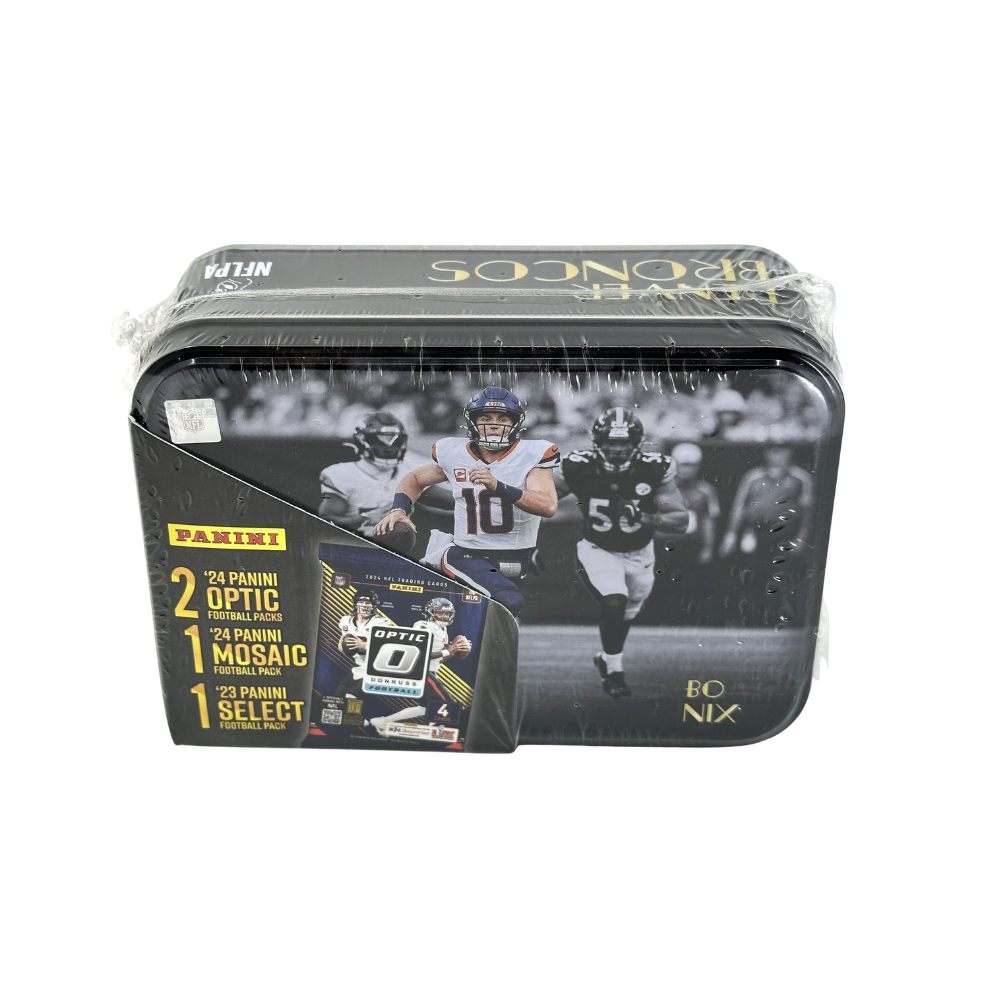 2025 NFL Bo Nix Panini Championship Collection MJH Tin