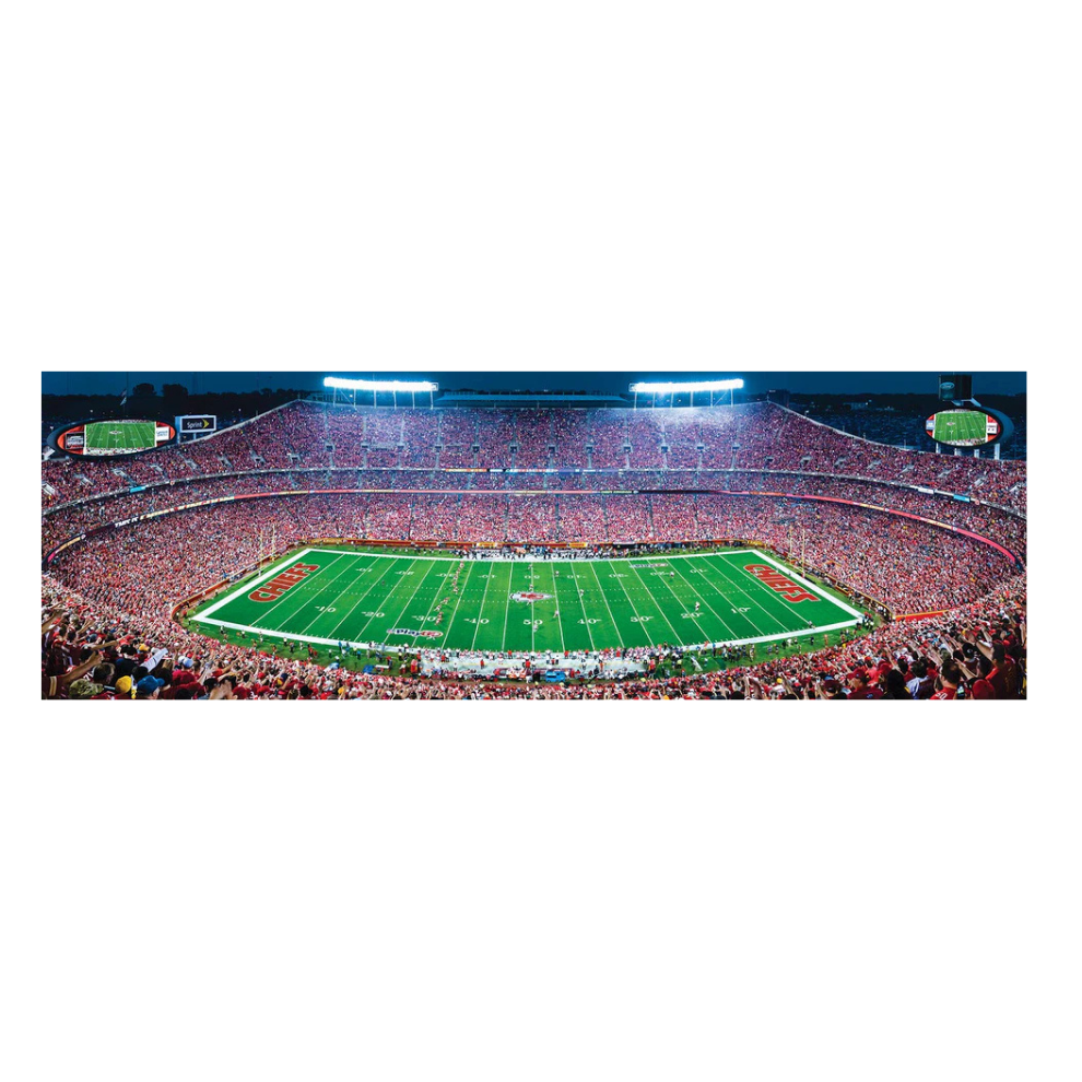 Kansas City Chiefs 1000pc Arrowhead Panoramic Puzzle