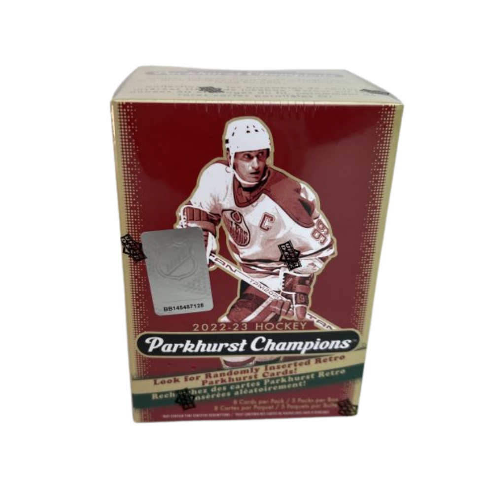 2022-23 Upper Deck Parkhurst Champions NHL Hockey 40 Ct. Blaster Box
