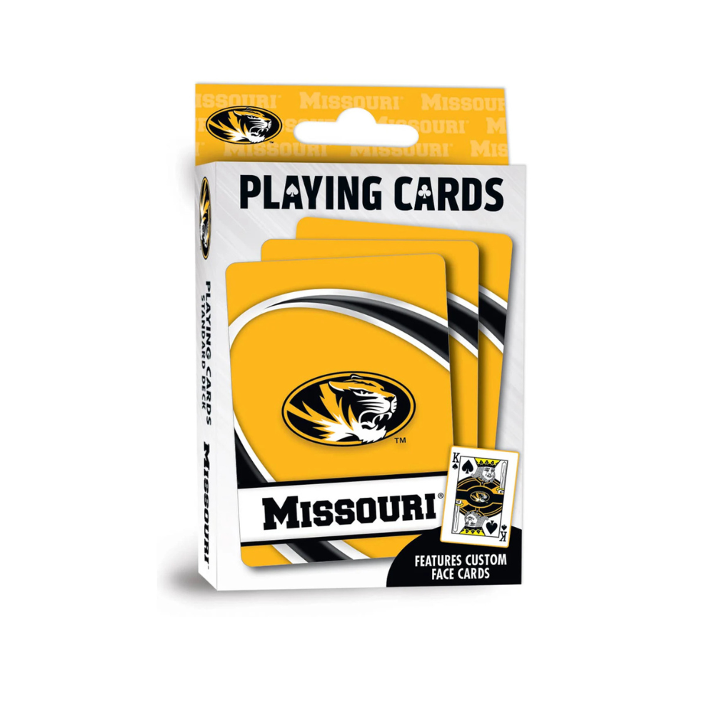 Missouri Tigers Playing Cards