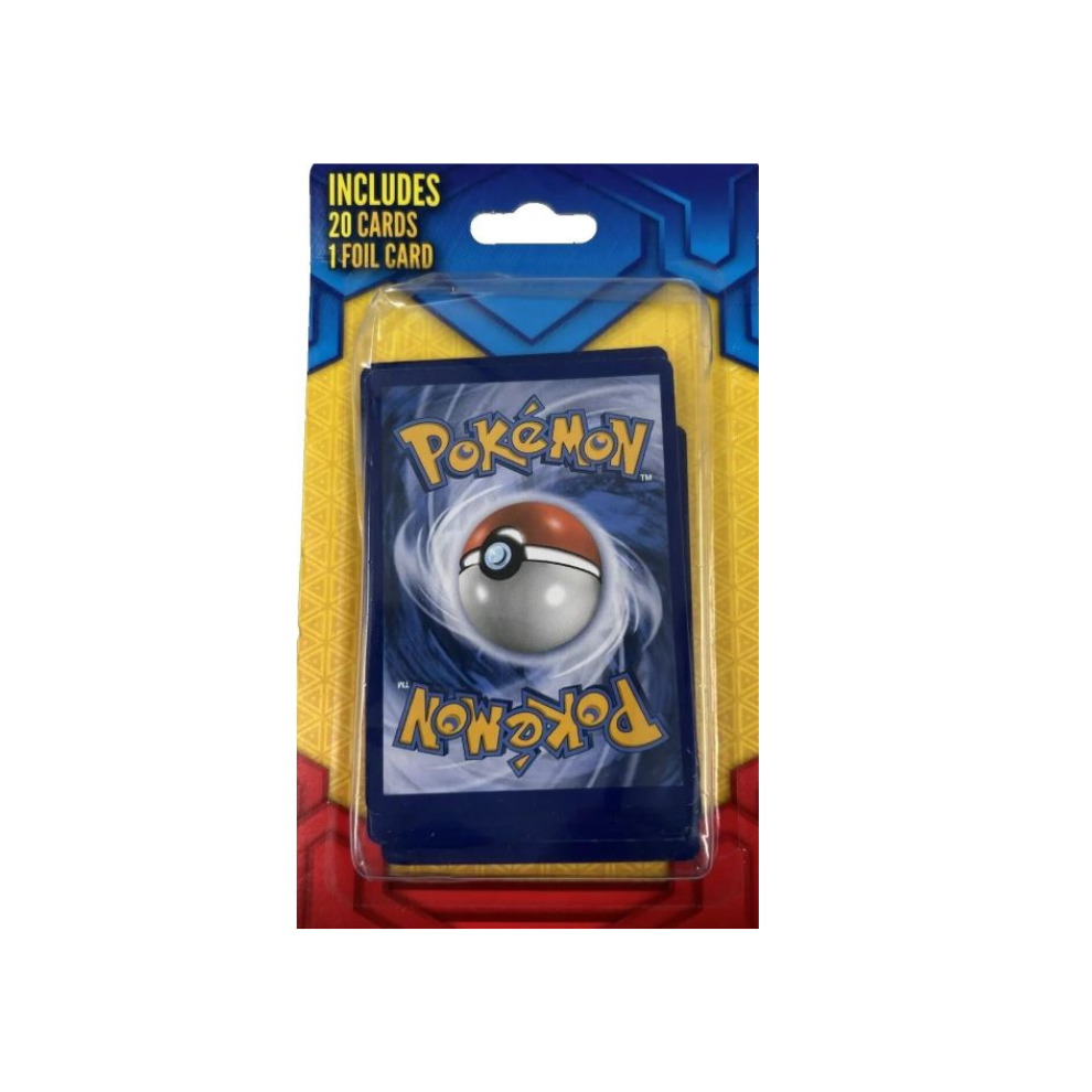 Pokemon 20 Card + 1 FOIL Card Blister Pack