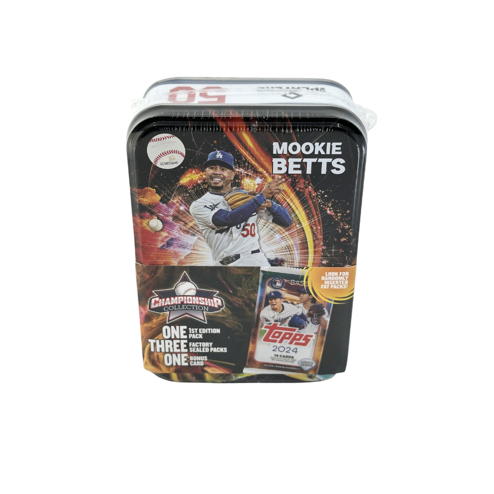 2025 MLB Mookie Betts Championship Collection MJH Tin