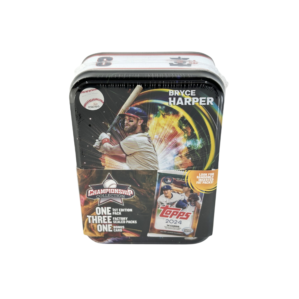 2025 MLB Bryce Harper Championship Collection MJH Tin