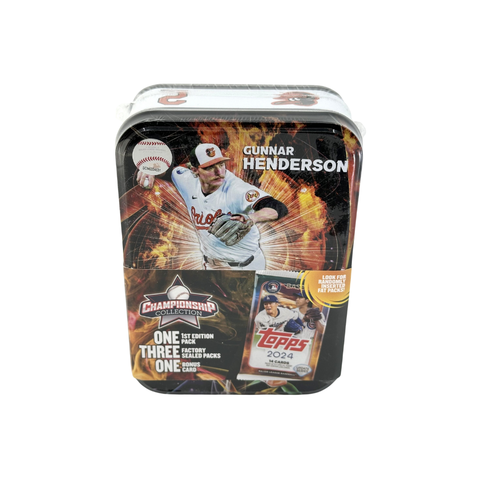 2025 MLB Gunnar Henderson Championship Collection MJH Tin