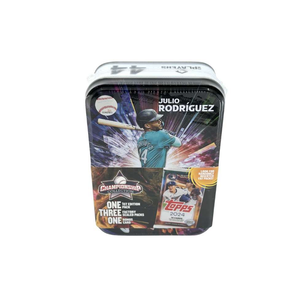 2025 MLB Julio Rodriguez Championship Collection MJH Tin