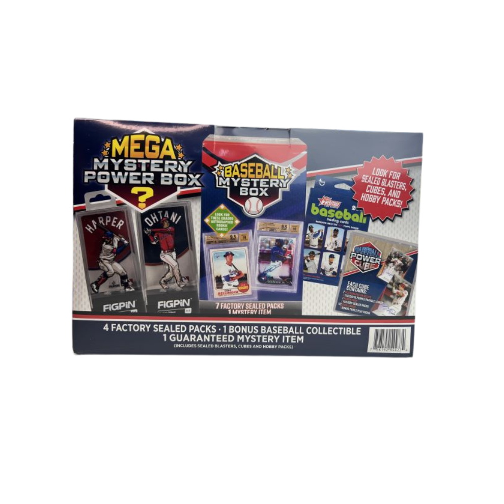 2023 Baseball MEGA MYSTERY POWER BOX MJH Meijer Exclusive