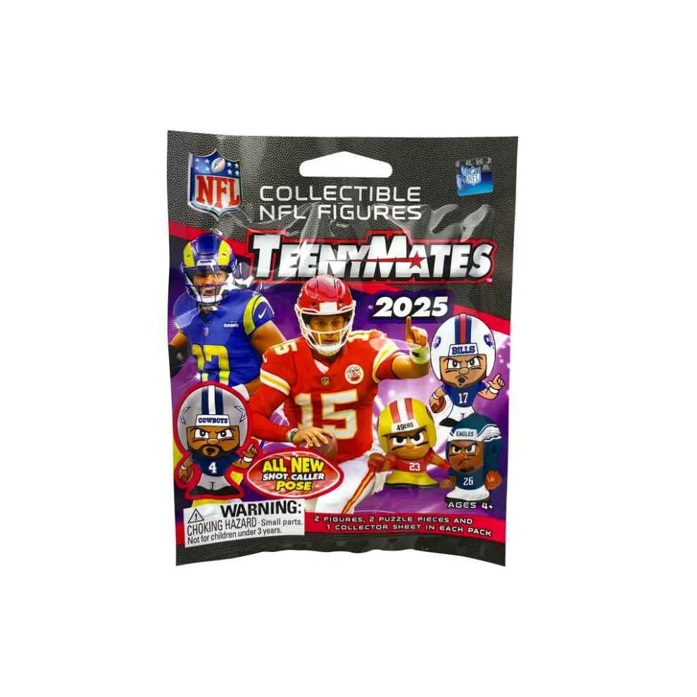 2025 NFL TeenyMates 2ct. Blind Pack