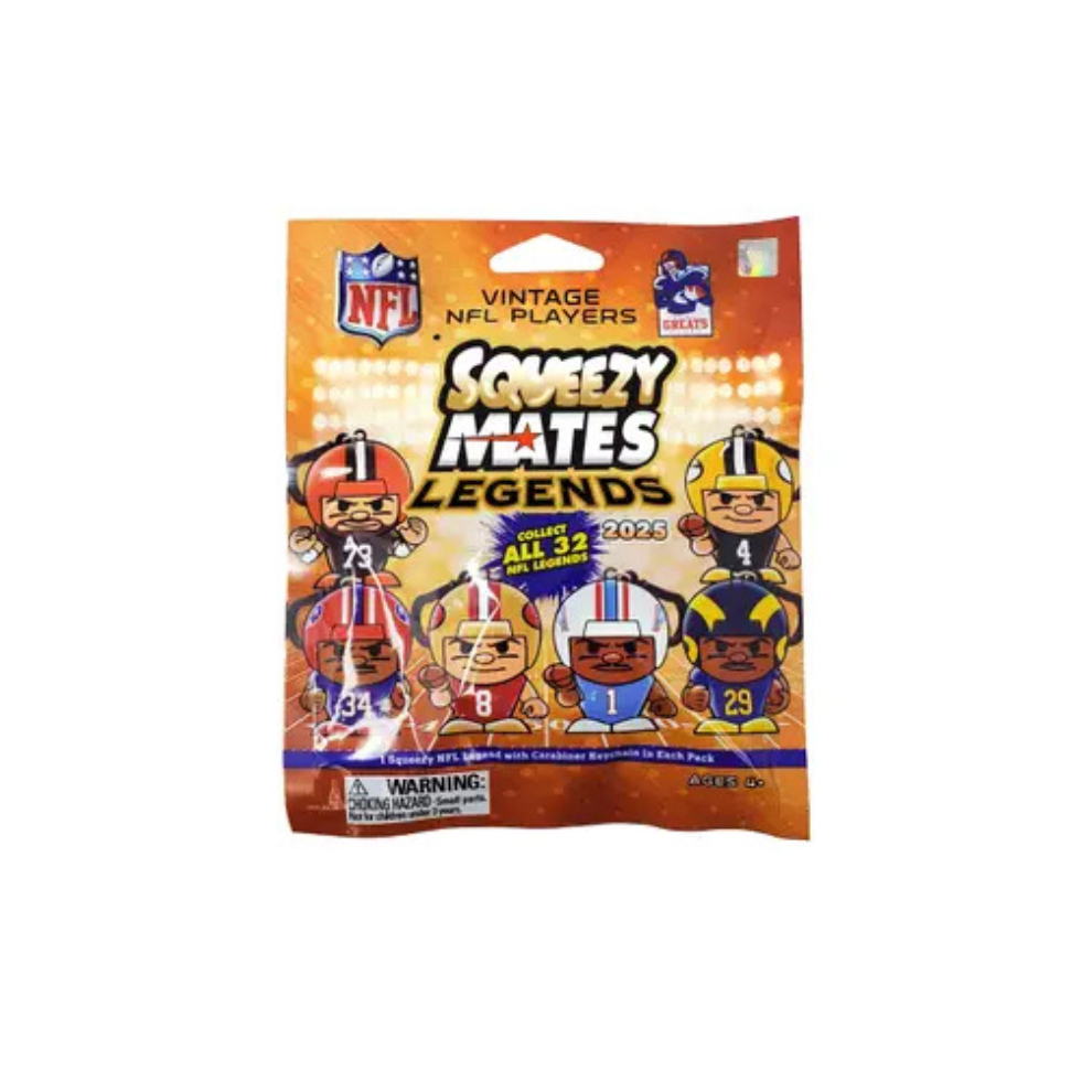 2025 NFL Legends SqueezyMates Pack 1Ct. Pack