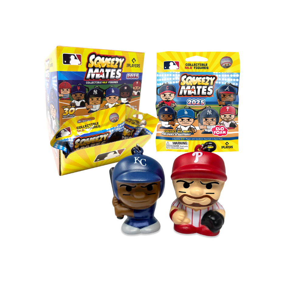 2025 MLB SqueezyMates 24ct. Gravity Feed Display Box