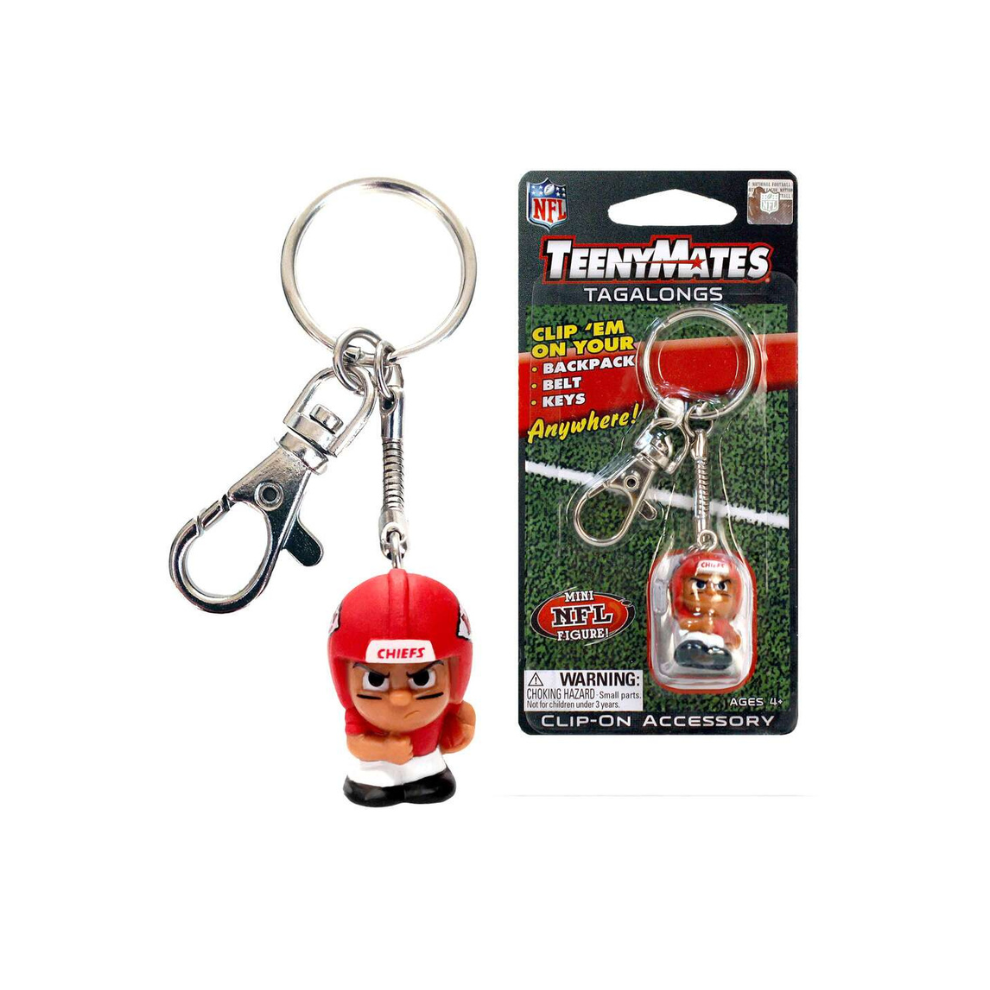 Kansas City Chiefs TeenyMate Tagalongs Keychain