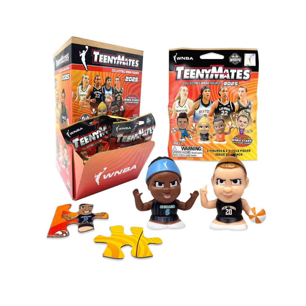 2025 WNBA TeenyMates Gravity Feed Display Box - 32ct.
