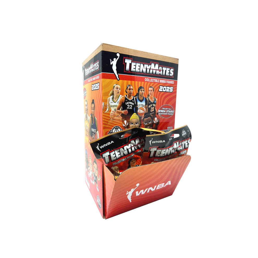 2025 WNBA TeenyMates Gravity Feed Display Box - 32ct.