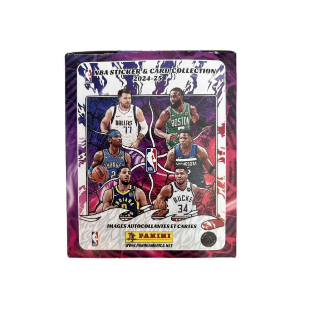 2024-25 Panini Stickers NBA Basketball 50 Sticker/Card Pack Box