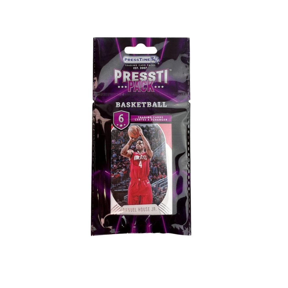 Basketball Trading Cards 6ct. PRESSTI PACK