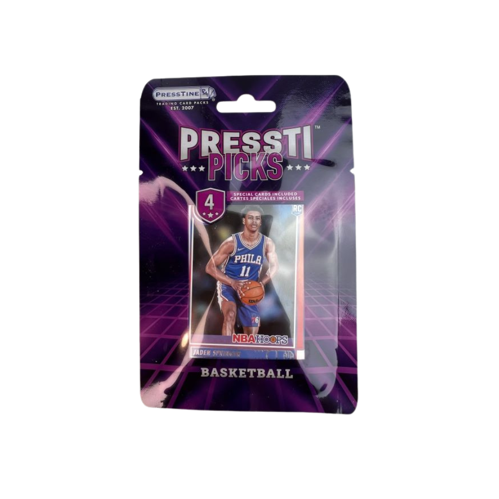 Basketball Trading Cards 4ct. PRESSTI PICKS Pack