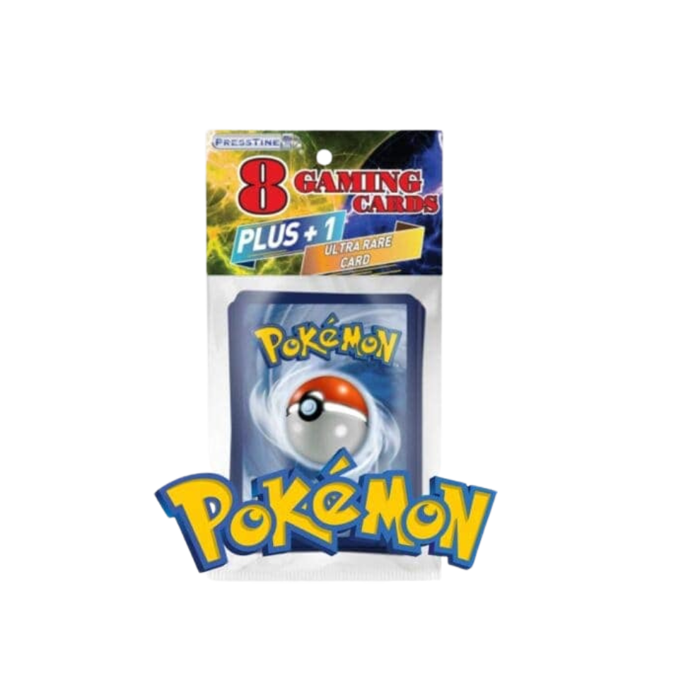 Pokemon 8+1 Card Pack (1 Ultra Rare), 12 Pack Case