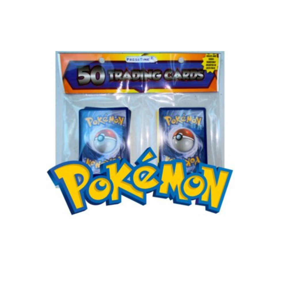 Pokemon Gaming Trading Cards. 50 Card Bulk Pack