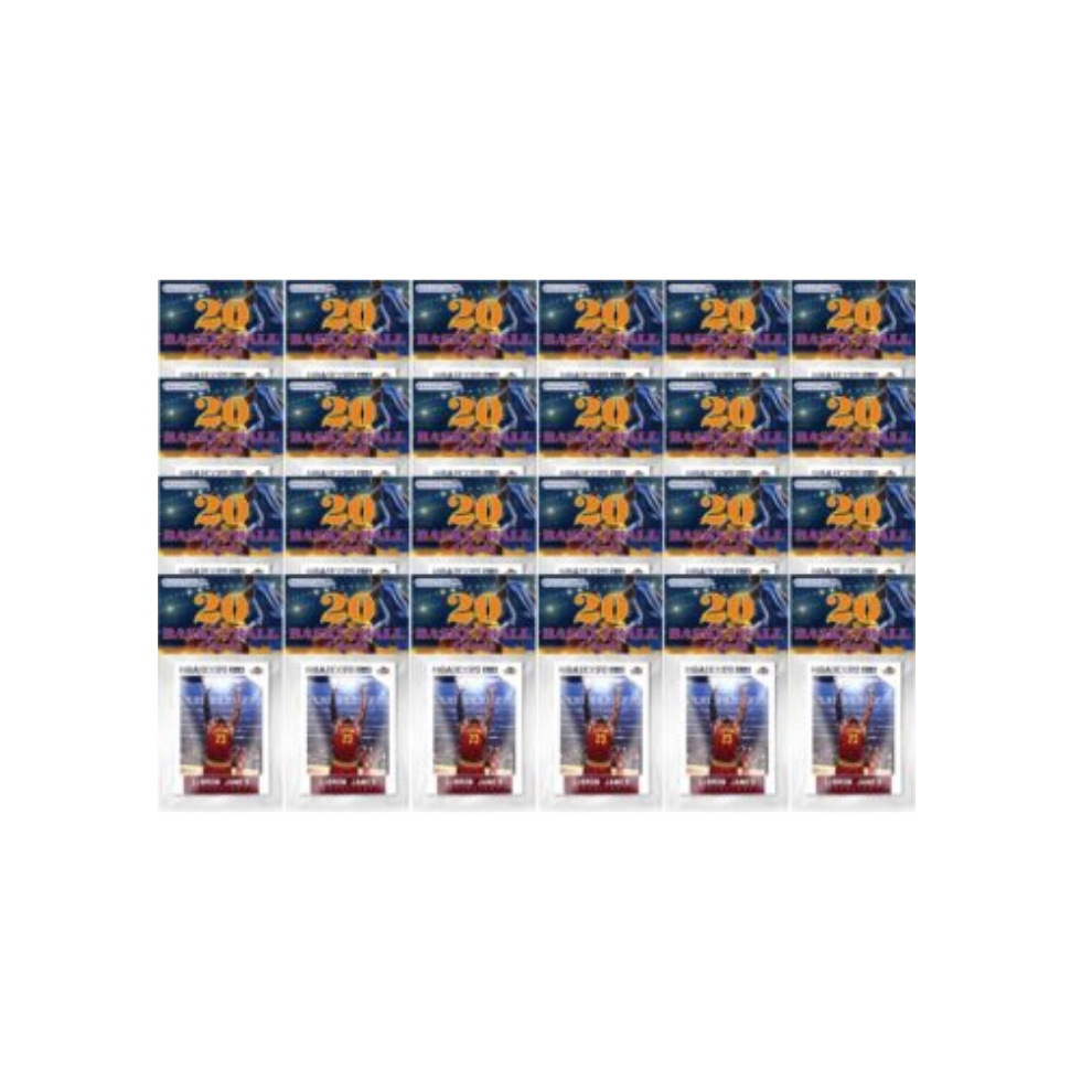 NBA Basketball Trading Cards Bulk Pack 20 Ct. Packs, 24 PACK CASE