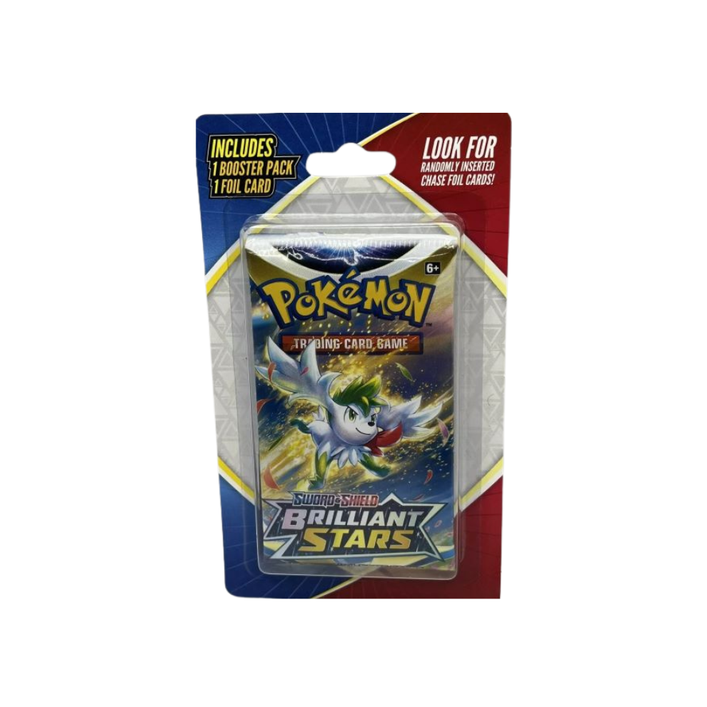 Pokemon Pack Plus Foil Card Blister Pack