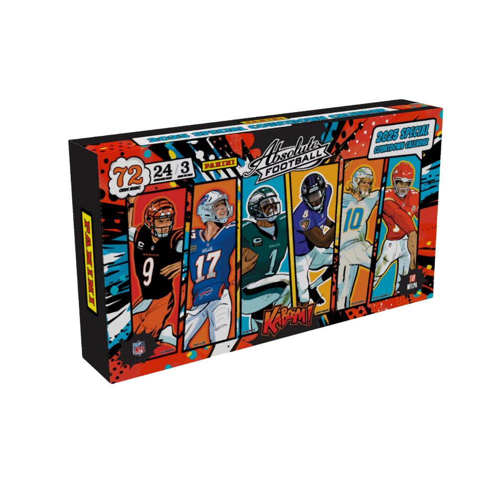 2025 Panini Absolute NFL Football 72Ct. COUNTDOWN CALENDAR