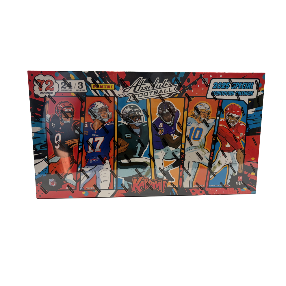 2025 Panini Absolute NFL Football 72Ct. COUNTDOWN CALENDAR