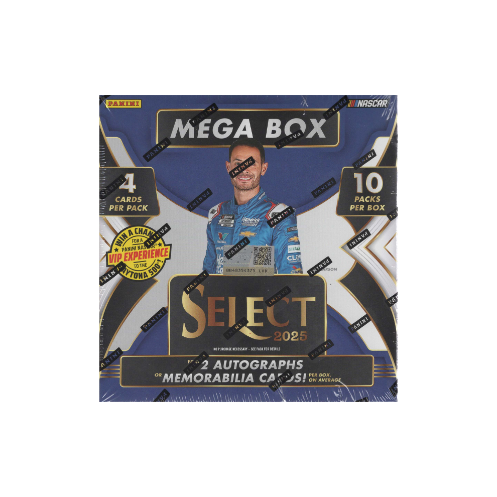 2025 Panini Select NASCAR Racing 40ct. MEGA BOX
