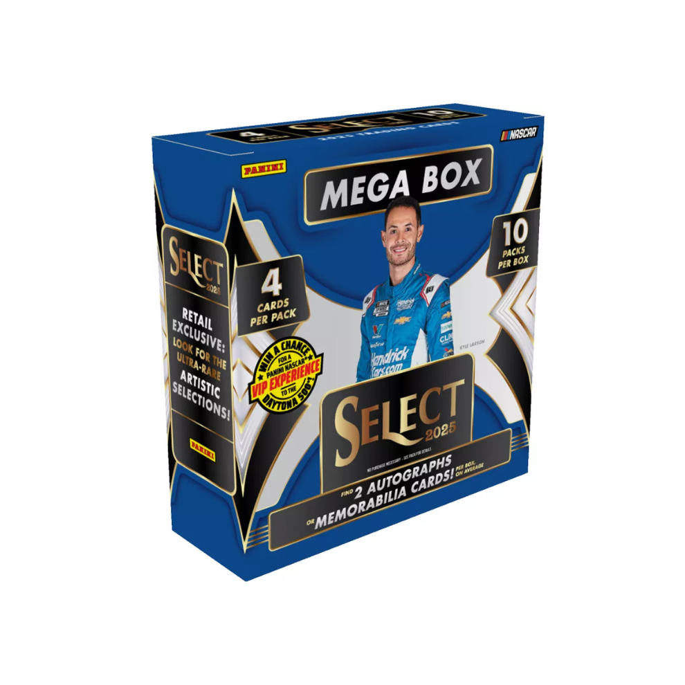 2025 Panini Select NASCAR Racing 40ct. MEGA BOX