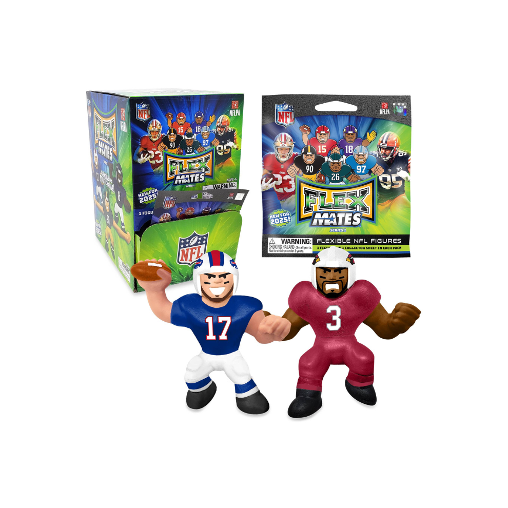 2025 NFL FlexMates 32Ct. Gravity Feed Display Box
