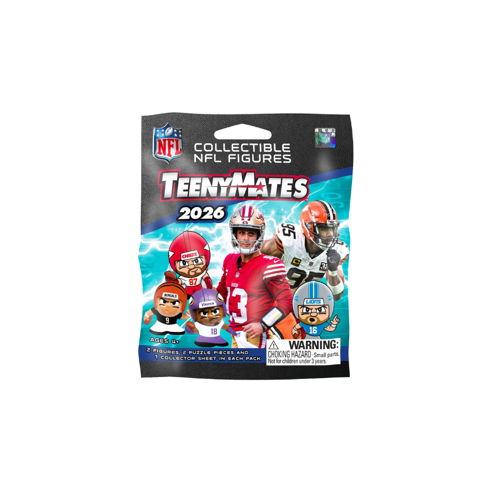 2026 NFL TeenyMates 2ct. Blind Pack