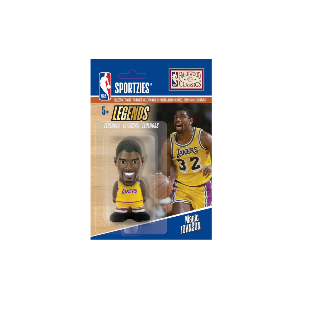 Magic Johnson 2.5" Sportzies NBA Hardwood Classics Collectible Figurine