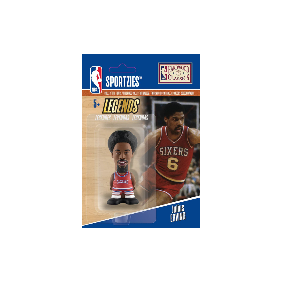 Julius Erving 2.5" Sportzies NBA Hardwood Classics Collectible Figurine