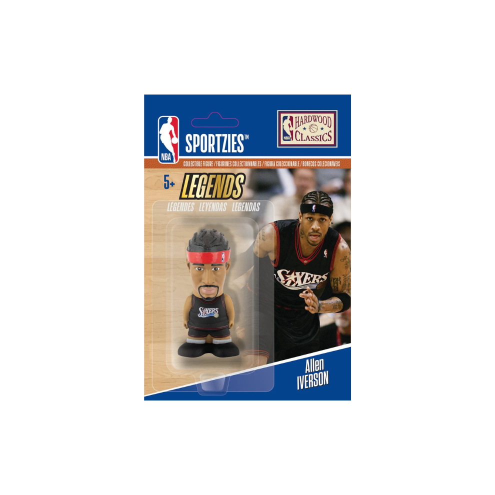 Allen Iverson  2.5" Sportzies NBA Hardwood Classics Collectible Figurine