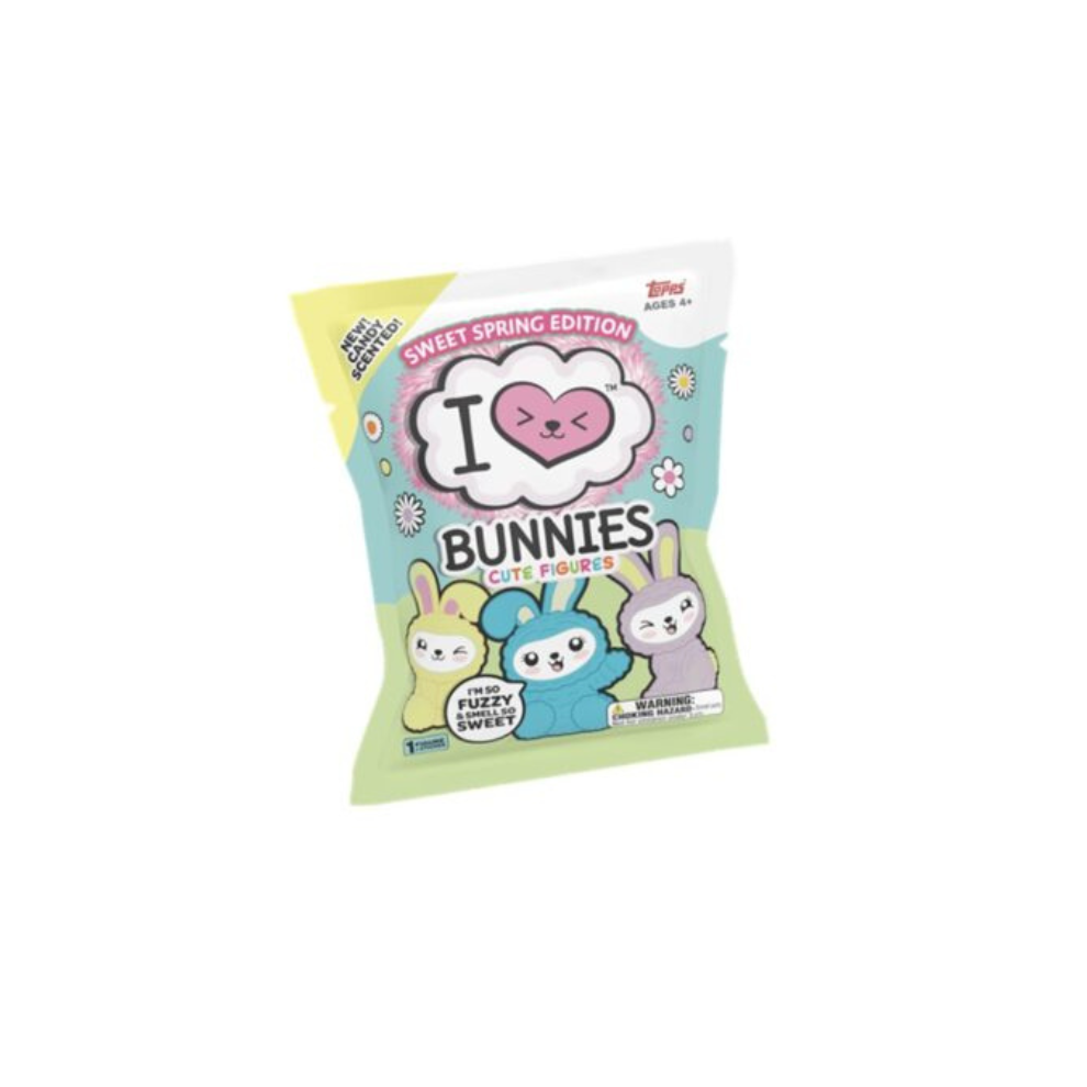 2023 Topps "I Love Fuzzy Bunnies" Figurines 24ct. Box